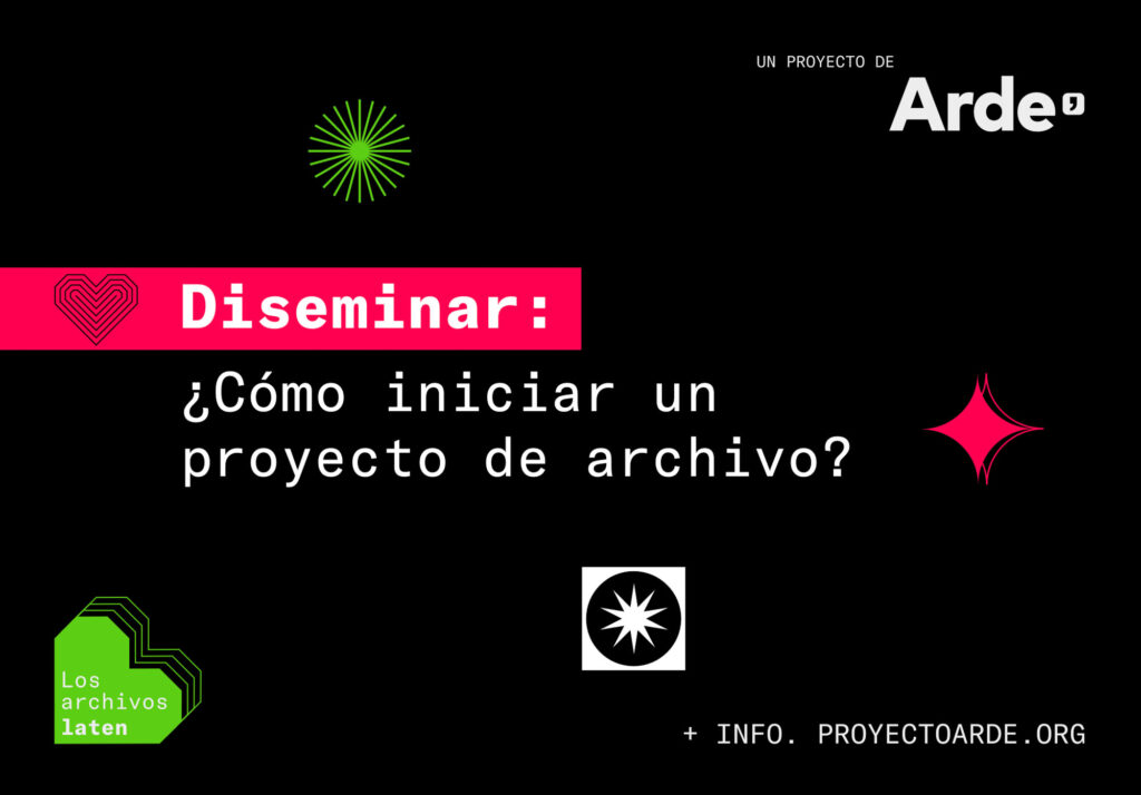 Cuadernillo Cómo crear un proyecto de archivo